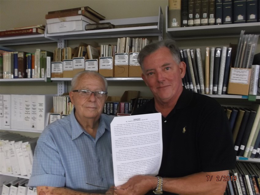 [Gerry Benbow and Tommy Stalcup]